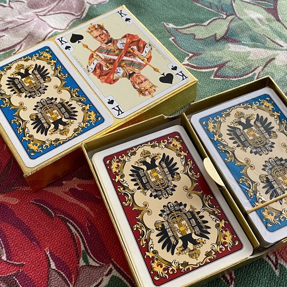 Kaiser Franz II Playing Cards  "Kaiser Jubiläum" by Viennese company Piatnik. - Picture 6 of 6